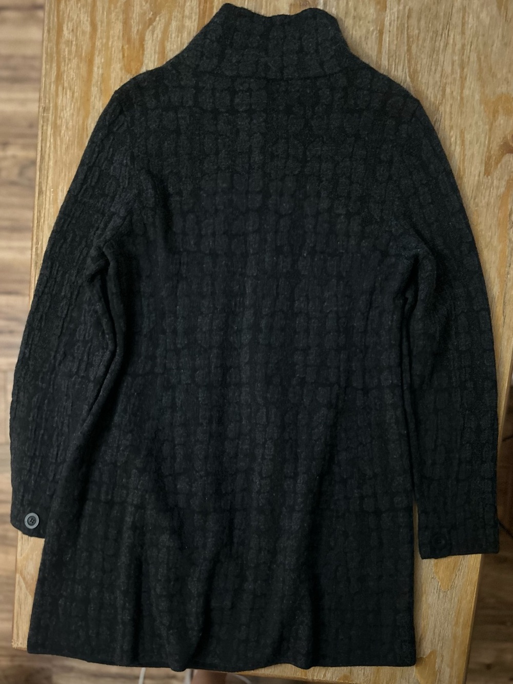 Eileen Fisher Wool Blend Cardigan - Picture 10 of 10